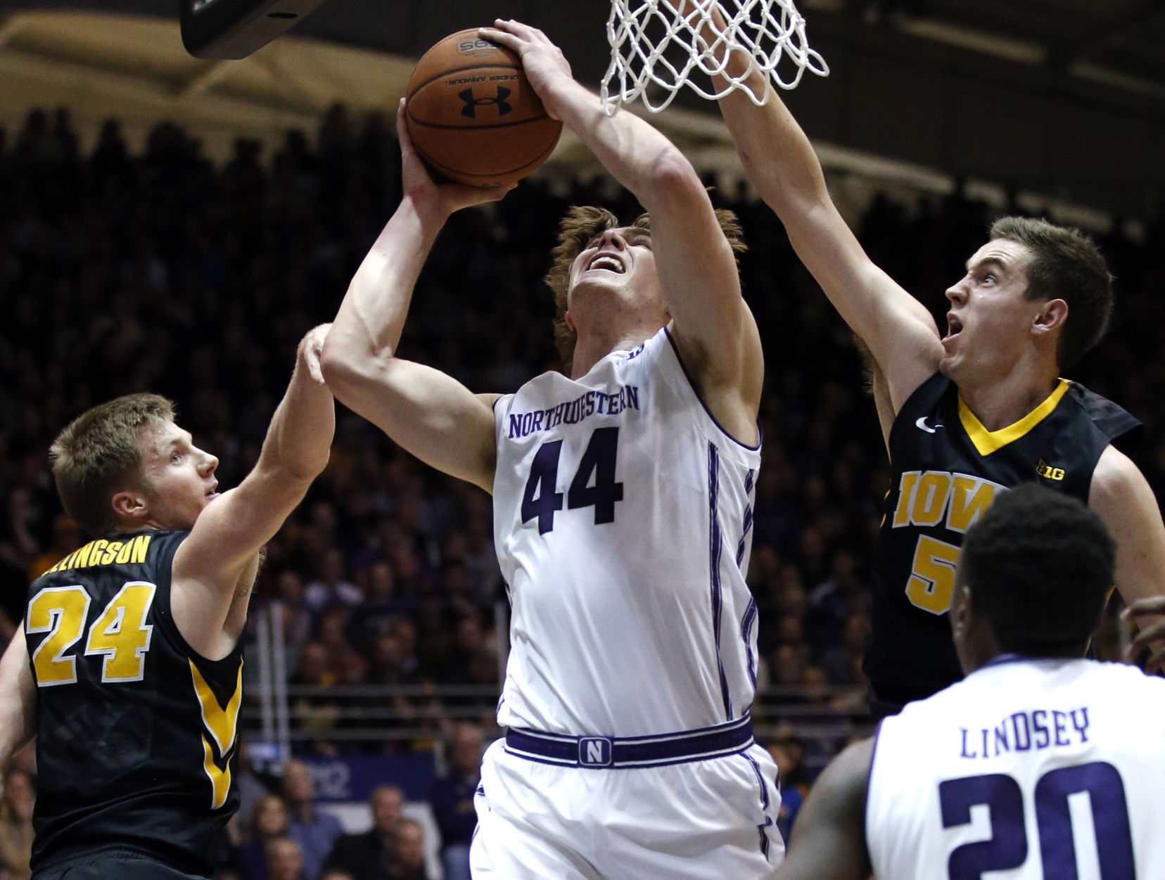 Iowa Northwestern Basketball